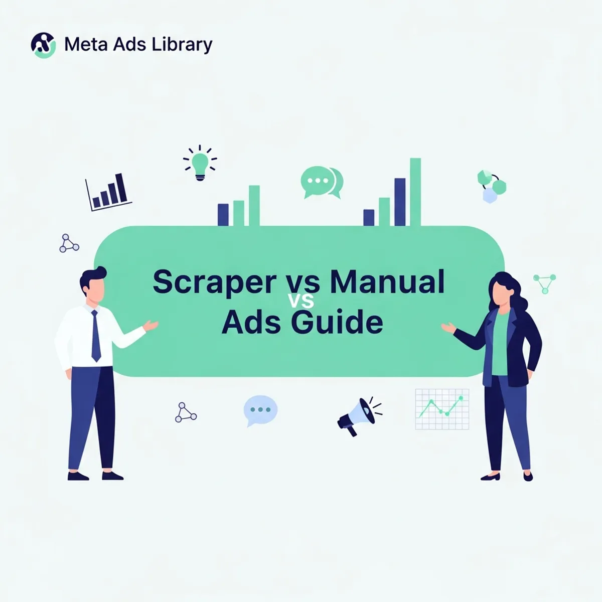 Meta Ads Library Scraper vs Manual Research: The Tipping Point Guide to ROI